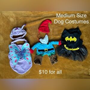 Medium Size Dog Costumes Set
